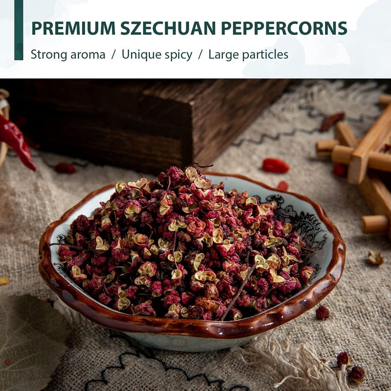 Soeos Premium Sichuan Peppercorns - 8oz - Image 4